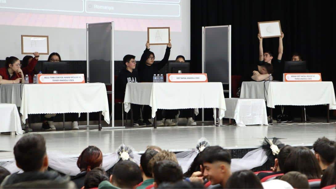 Liseler Arası Bilgi ve Kültür Yarışması Tamamlandı