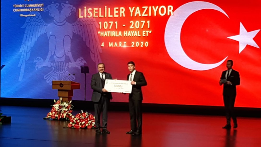 LİSELİLER YAZIYOR 1071-2071