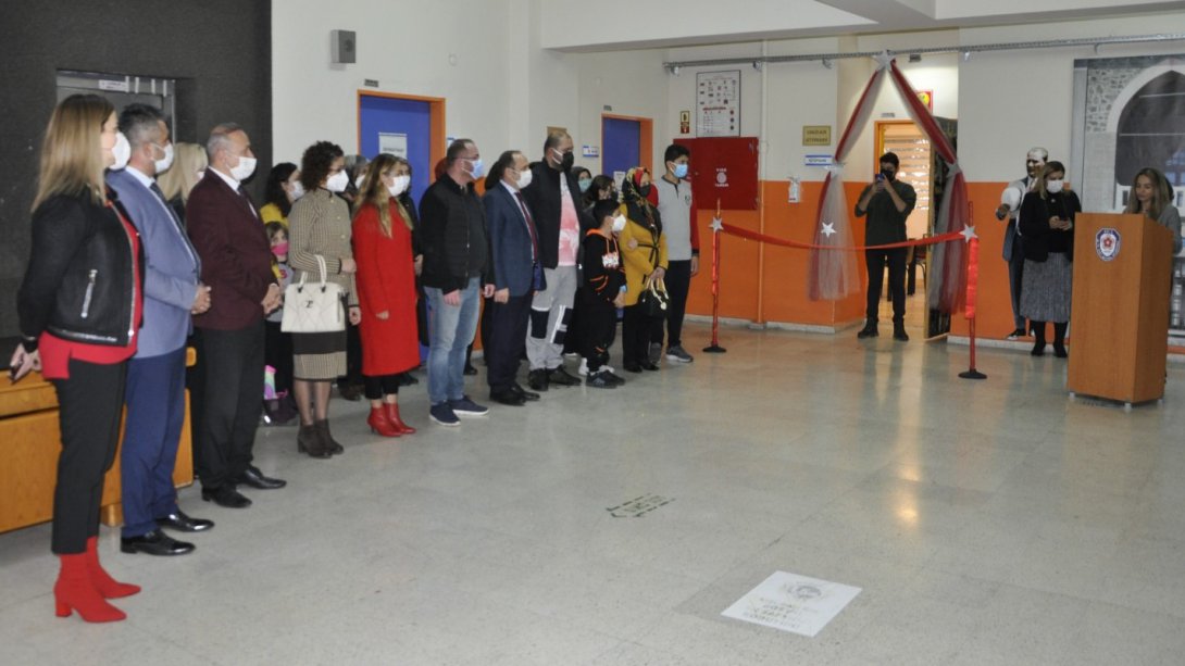 50. Yıl İzzet Baysal Ortaokulunda Kütüphane Açılışı Yapıldı