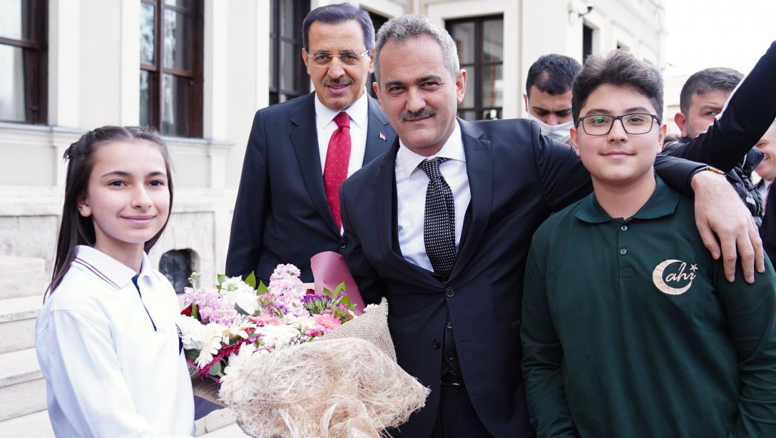 Milli Eğitim Bakanımız Sayın Mahmut Özer'in Bolu Ziyareti