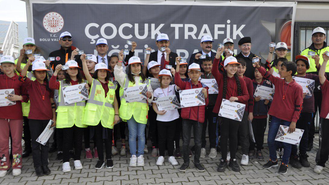 Vali Ahmet Ümit'in Çocuk Trafik Eğitim Parkına Ziyareti