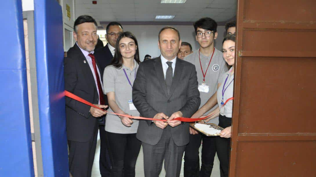 Turgut Özal Anadolu Lisesi Tübitak 4006 Bilim Fuarı, Resim Sergisi ve Kütüphane Açılışı
