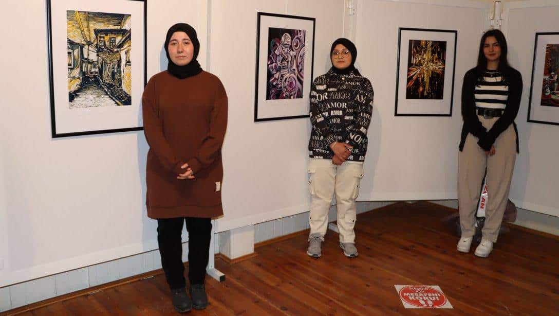 Bolu Güzel Sanatlar Lisesi ''Özgün Baskı Resim Sergisi'' Açılışı