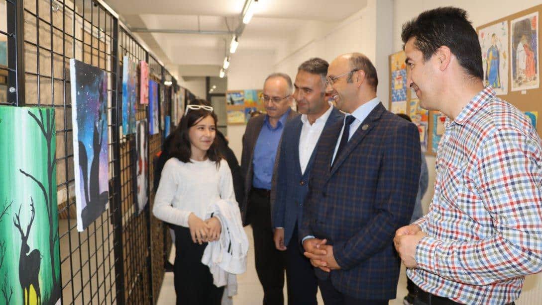 Atatürk Ortaokulu ''Resim Sergisi'' Açılışı
