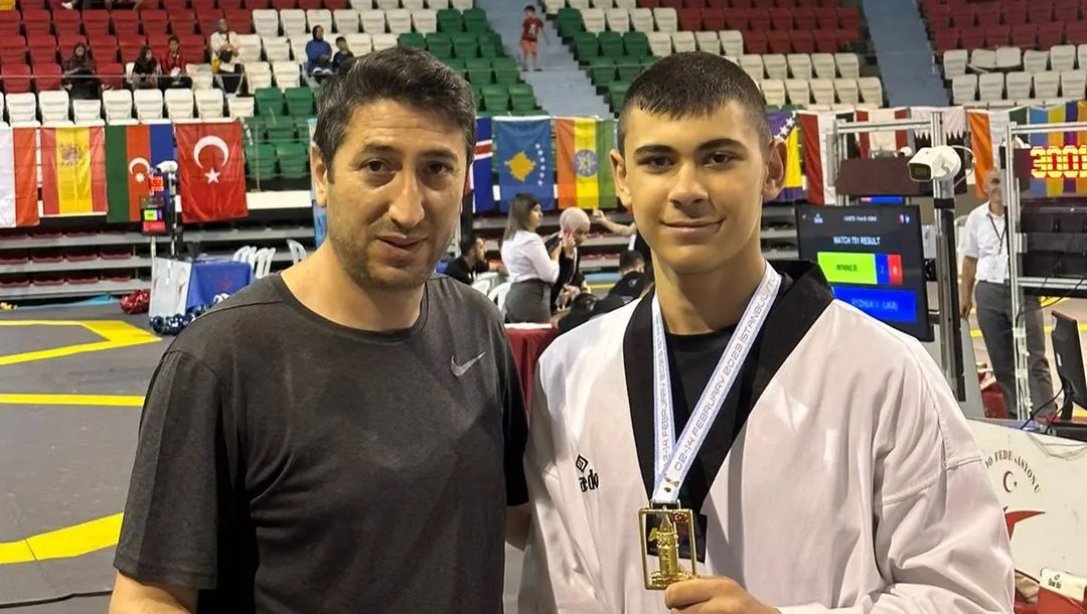 Öğrencimiz Yusuf Efe Mızrak' tan Bir Şampiyonluk Daha