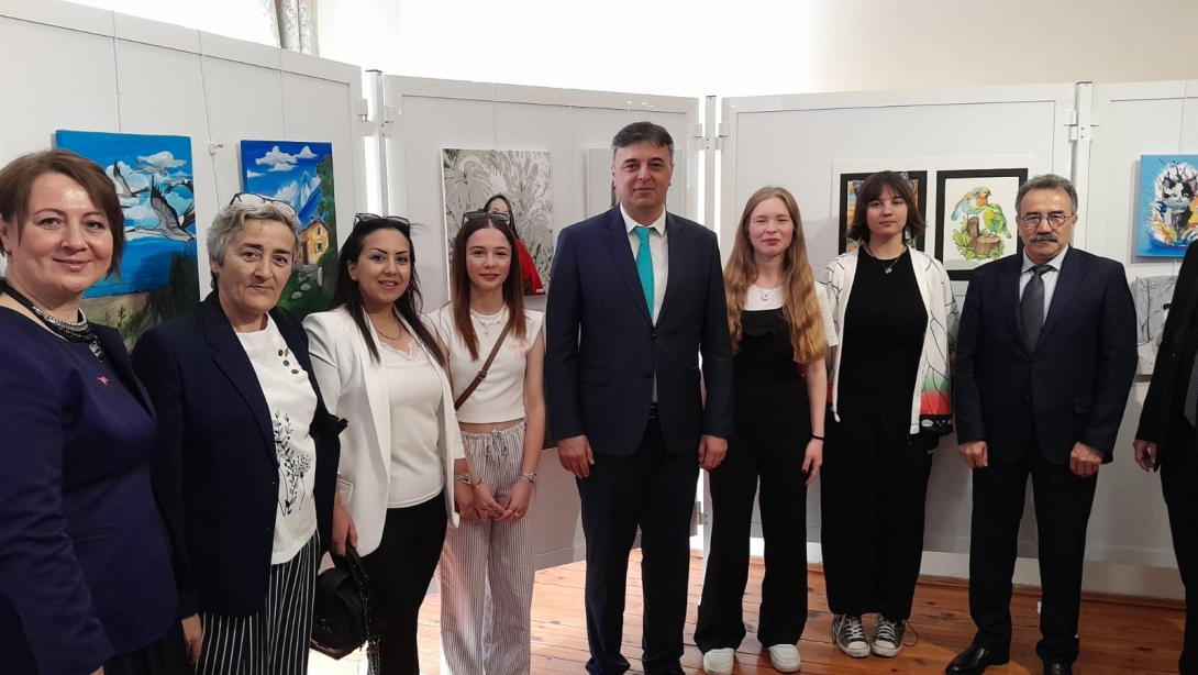 Emine Mehmet Baysal Anadolu Lisesi Resim Sergisi